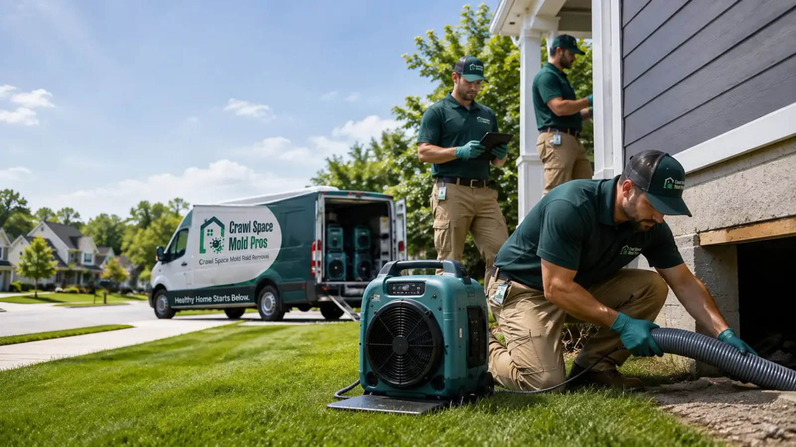Crawl Space Mold Removal in Jacobson, MN